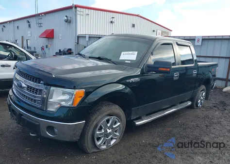 2013 Ford F-150 Xlt из США, поврежденный, VIN 1FTFW1EF1DFB70995